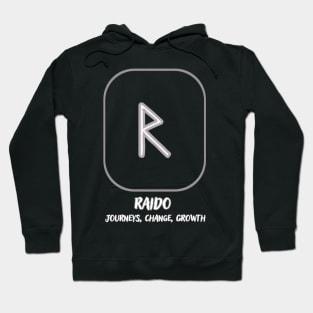 The Nordic rune Raido Hoodie